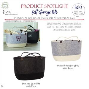 thirty-one Storage & Organization - Felt storage tote thirty-one Storage & Organization - Felt storage tote